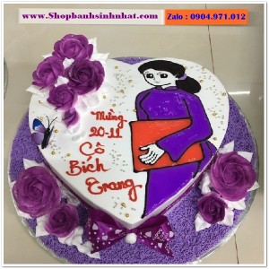 Bánh Kem Tặng Ngày 20/11 - QB01